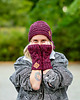 rękawiczki damskie Mitenki MERINO ,,Bordo" 2