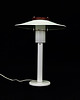 lampy stołowe Lampka nocna biała, duński design, lata 60, produkcja: Dania 1