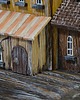 figurki i rzeźby Ręcznie robiony drewniany domek dekoracyjny, oryginalna ozdoba do domu 3