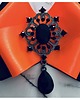 broszki Brosza  NEON Orange NEW 6