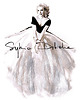 grafiki i ilustracje Grace Kelly print A4 1