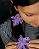 kolczyki soutache Duże kolczyki ROKOKO 2