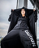 spodnie męskie Czarne wygodne spodnie unisex CAUTION! 9