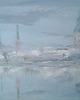 obrazy Panorama Rygi - dyptyk olejny na płótnie 3