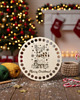 dekoracje świąteczne Okrągła Drewniana Baza Podstawa Spód Dno 15cm do Koszyka Szydełkowego Dekor 1