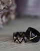 pierścionki - różne Pierścionek Beadingowy Black/Purple 5