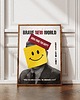 plakaty Plakat Kolaż - Nowy Wspaniały Świat - Aldous Huxley 1