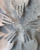pojemniki na biżuterię Ceramiczna Dłoń Podstawka na Biżuterię Łapka w Złote CIapki 5