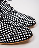 półbuty damskie Skórzane półbuty jazzówki Zapato model 246 czarna szachownica 4