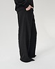 spodnie dresowe damskie Spodnie z dzianiny z szerokimi nogawkami wide leg 4