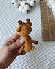 misie i maskotki Mini żyrafka, żyrafa 2