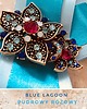 broszki Brosza Blue Lagoon NEW 8