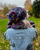 czapki damskie Czapka nieugniatająca włosów THIS IS IT MERINO 50% ,,Pokojowe granaty" 5
