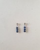 kolczyki z kamieniami Kolczyki DROPSY MINI lapis lazuli, stal 2