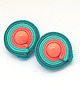 kolczyki soutache Pastelowe lato - mini 2 1