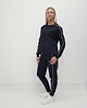 komplety damskie Sabela minimalistyczny komplet z lamówkami - Navy 3