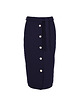 spódnice midi Spódnica z guzikami Wonder granatowa 1