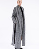 płaszcze damskie Woolen cardigan coat 1
