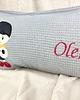 poduszki do pokoju dziecka Personalizowany prezent dla chłopca - imienna poduszka z piłkarzem 2