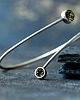 bransoletki wire wrapping Srebrna bransoletka z pirytem 3