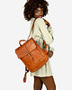 plecaki Miejski plecak skórzany w stylu old look handmade leather brąz 2