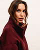 bluza bez kaptura damska Bluza HAILEY merlot 1
