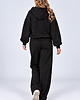 bluza z kapturem damska Bluza Na Zamek ,,SUZANA" Czarny 3
