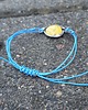 bransoletki wire wrapping Howlit na lato - bransoletka sznurkowa 3
