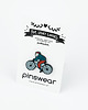 przypinki Pins Bicyklista Leon 2
