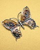broszki Broszka motyl artystyczny 2
