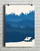 plakaty Zima - vintage plakat  1