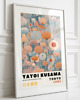 grafiki i ilustracje PLAKAT dekoracyjny pastelowe kwiaty Yayoi Kusama, poster 4