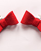 klipsy do butów Klipsy do butów Coquet-Kokardki 3D S/Red Suede 3