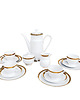 filiżanki Porcelanowy serwis kawowy dla 4 osób, Ceplitz, Niemcy lata 70. 9
