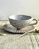 filiżanki Rustykalna filiżanka z talerzykiem I 1