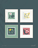 plakaty Mniszek lekarski/ seria Herbarium plakat 40x40 cm 4