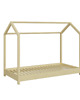 meble do pokoju dziecka Łóżko dziecięce domek Lilly sosna naturalna 180x80  cm 3