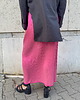 spódnice maxi Spódnica Pink Contrast Pliss 2