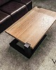 stoliki kawowe Stolik kawowy lity dębowy Drewno Design Loft Dąb 3