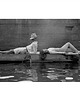 fotografia Fotografia w passe-partout; Para nad wodą 1