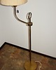 lampy podłogowe Lampa podłogowa w stylu Art Deco, lata 50., mosiądz, patyna 3