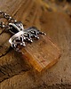 wisiory Naszyjnik Bali Kryształ Topazu - Topaz Imperial Srebro 1