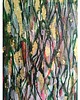 obrazy Obraz ręcznie malowany na płótnie 50x50 cm - Abstrakcja - Przebłyski 4