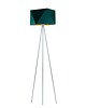 lampy podłogowe Industrialna lampa stojąca z abażurem KANTON GOLD tripod trójnog 1