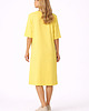 sukienki midi damskie Sukienka ,,ELLISON "  Żółty 1