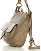 torby na ramię Torebka worek skóra naturalna hobo bag - beżowa 3
