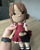lalki Lalka 30cm ręcznie robiona Amigurumi 6