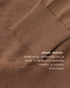 swetry damskie  JENOT - cienki sweter damski - 100% wełny merino / karmelowy 6