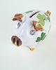 figurki i rzeźby Ceramiczna świnka skarbonka, portugalski design, lata 70, produkcja: Portugalia 6