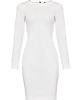 sukienki mini damskie Sukienka ecru YY100084_RAL9001 2